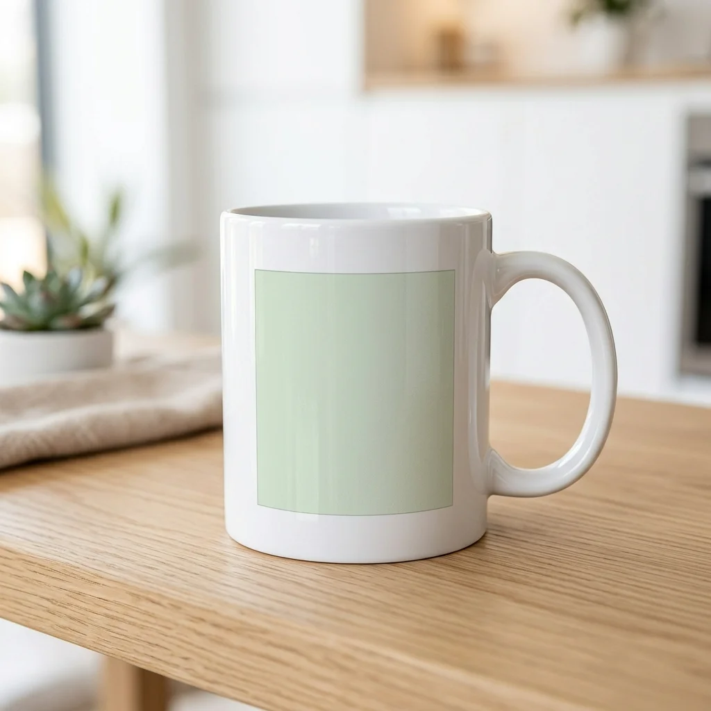 11oz White Glow Mug — personalised gift by Printora Gifts