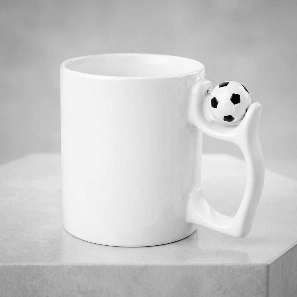 11oz Football Mug — personalised gift by Printora Gifts